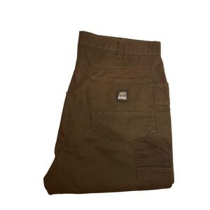 Berne Duck Workwear Brown Carpenter Outdoors Mens Pant 36x32